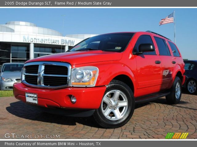 2005 Dodge Durango SLT in Flame Red