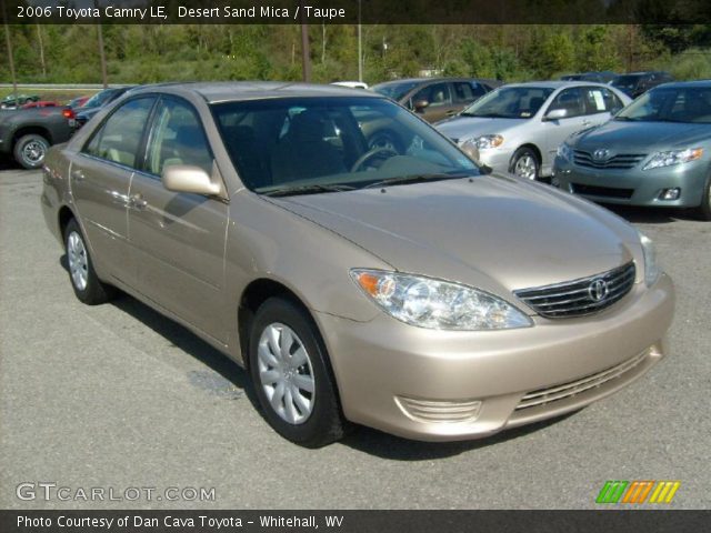 2006 Toyota Camry LE in Desert Sand Mica