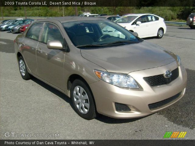 2009 Toyota Corolla LE in Desert Sand Mica