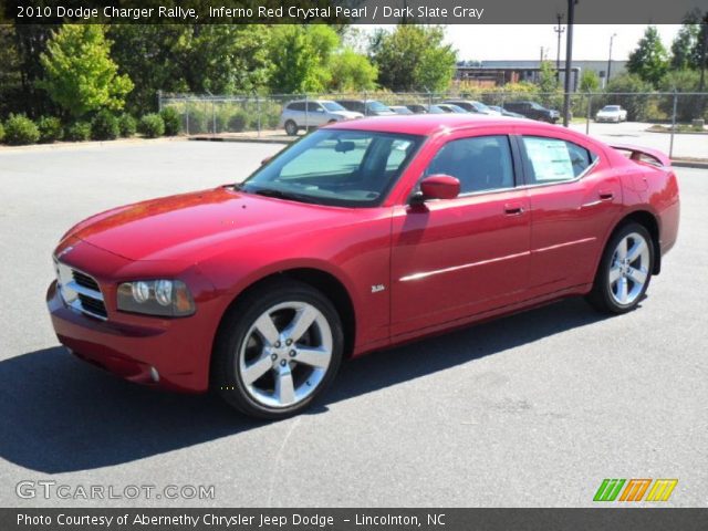 2010 Dodge Charger Rallye in Inferno Red Crystal Pearl