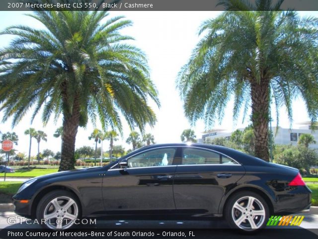 2007 Mercedes-Benz CLS 550 in Black