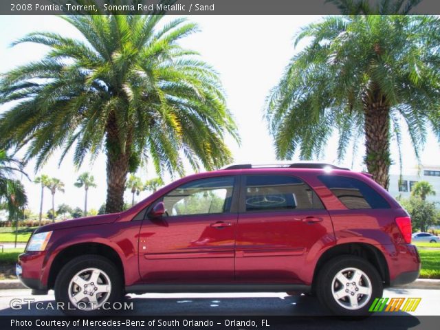 2008 Pontiac Torrent  in Sonoma Red Metallic
