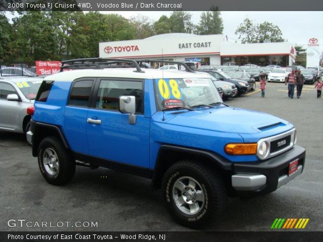 2008 Toyota FJ Cruiser 4WD in Voodoo Blue