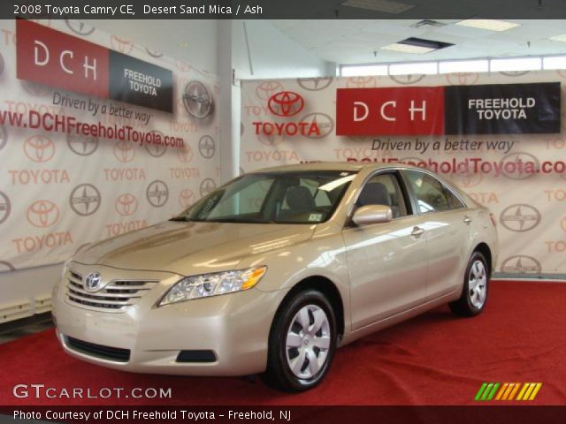 2008 Toyota Camry CE in Desert Sand Mica