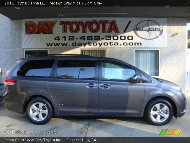 2011 Toyota Sienna LE in Predawn Gray Mica