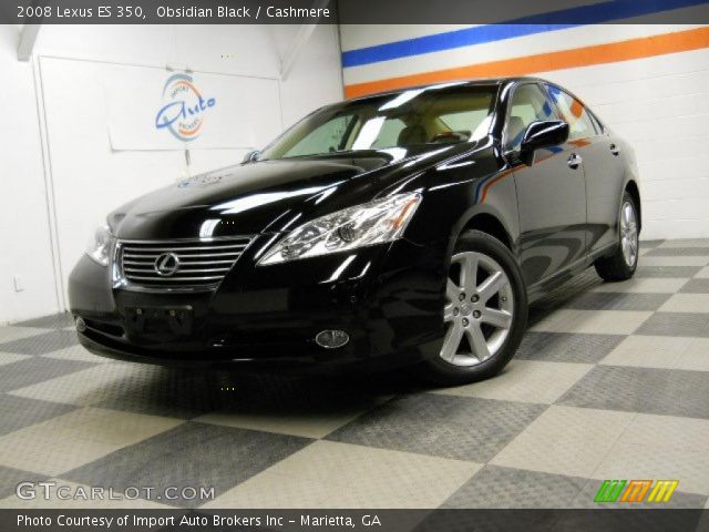 2008 Lexus ES 350 in Obsidian Black