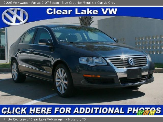 2006 Volkswagen Passat 2.0T Sedan in Blue Graphite Metallic