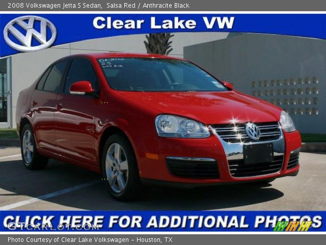 2008 Volkswagen Jetta S Sedan in Salsa Red