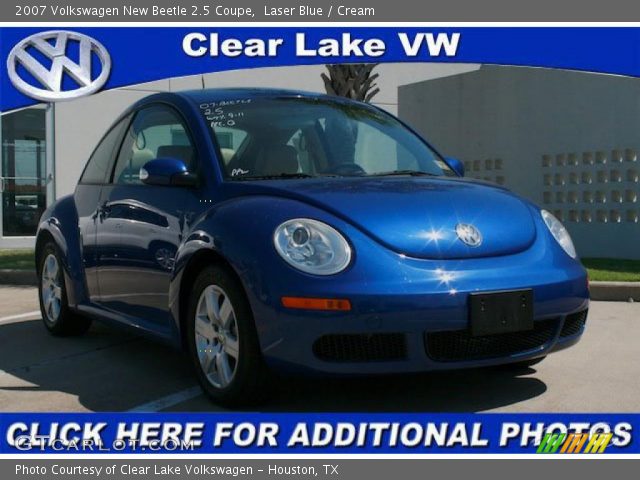 2007 Volkswagen New Beetle 2.5 Coupe in Laser Blue