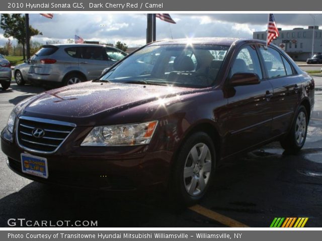2010 Hyundai Sonata GLS in Dark Cherry Red