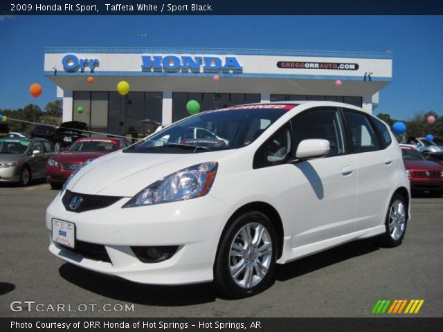 2009 Honda Fit Sport in Taffeta White