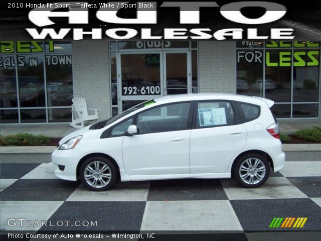 Honda Fit 2010 White. Taffeta White 2010 Honda Fit