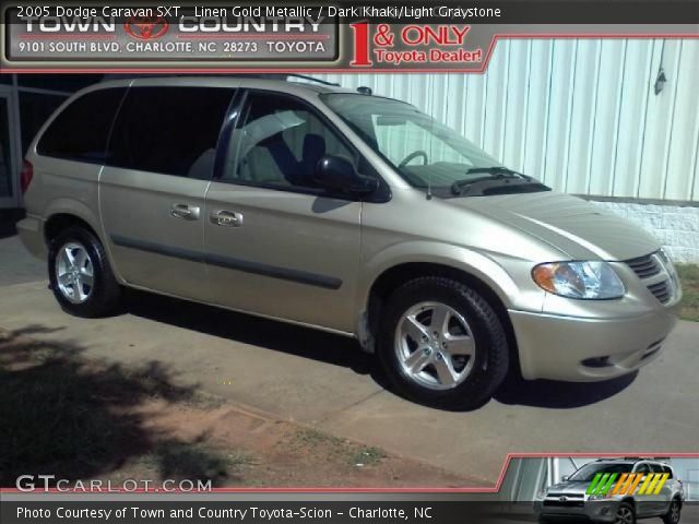2005 Dodge Caravan SXT in Linen Gold Metallic