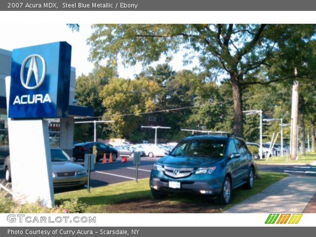 2007 Acura MDX  in Steel Blue Metallic