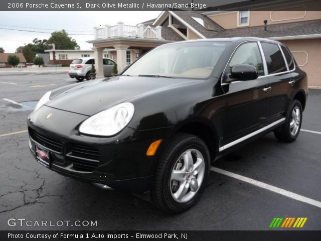 2006 Porsche Cayenne S in Dark Olive Metallic