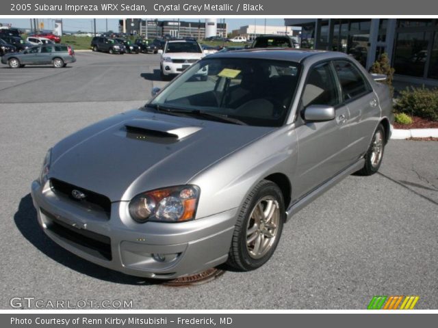 2005 Subaru Impreza WRX Sedan in Crystal Grey Metallic
