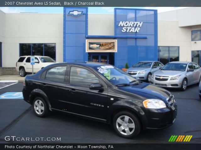 2007 Chevrolet Aveo LS Sedan in Black