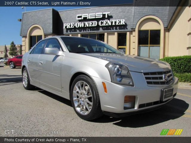 2007 Cadillac CTS Sedan in Light Platinum