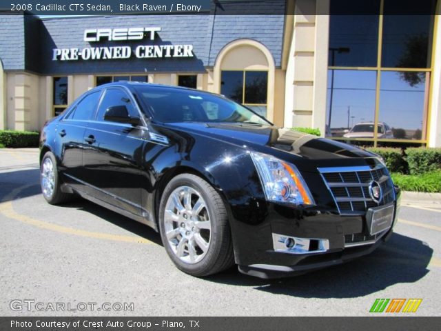 2008 Cadillac CTS Sedan in Black Raven