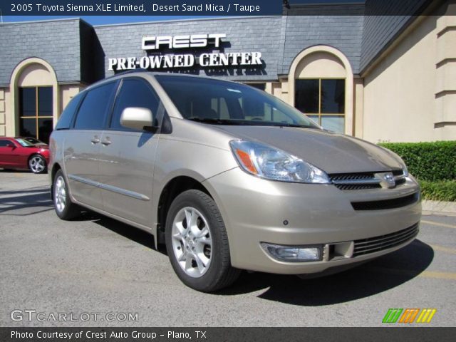2005 Toyota Sienna XLE Limited in Desert Sand Mica