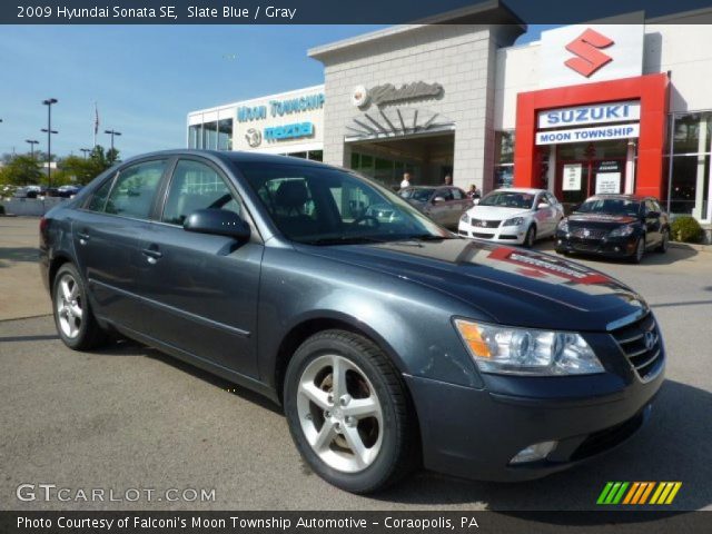 2009 Hyundai Sonata SE in Slate Blue