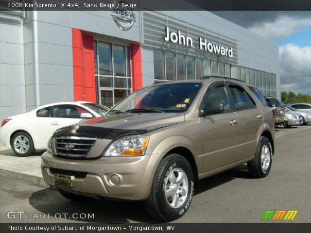 2008 Kia Sorento LX 4x4 in Sand Beige