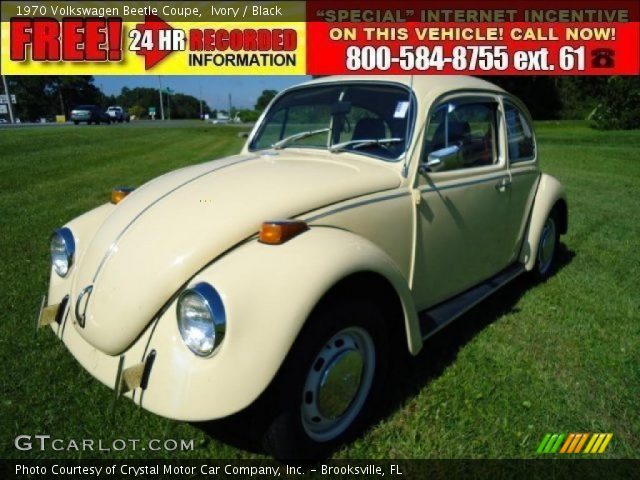 1970 Volkswagen Beetle Coupe in Ivory