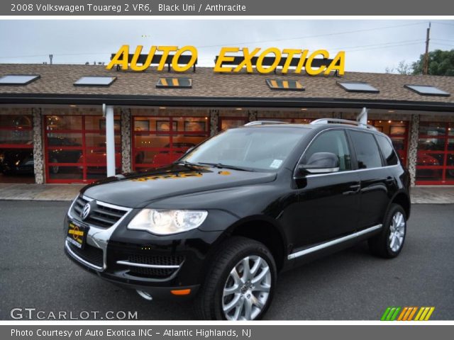 2008 Volkswagen Touareg 2 VR6 in Black Uni