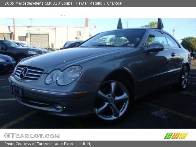 2005 Mercedes-Benz CLK 320 Coupe in Pewter Metallic