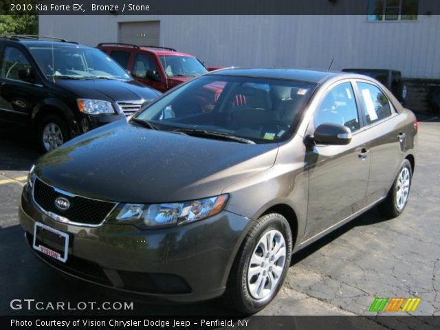 2010 Kia Forte EX in Bronze