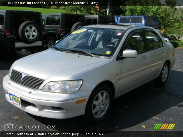 2003 Mitsubishi Lancer LS in Munich Silver Metallic
