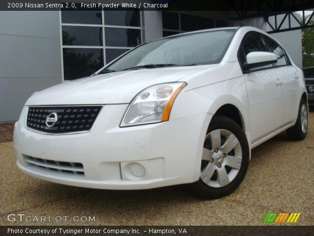 2009 Nissan Sentra 2.0 in Fresh Powder White