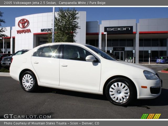 2005 Volkswagen Jetta 2.5 Sedan in Campanella White