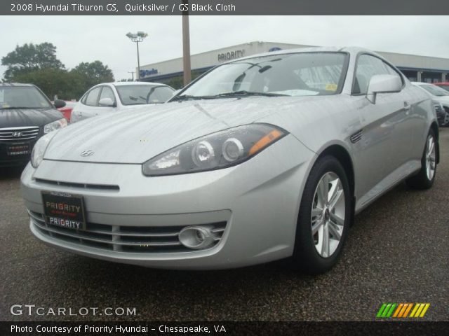 2008 Hyundai Tiburon GS in Quicksilver