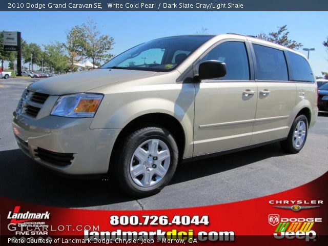2010 Dodge Grand Caravan SE in White Gold Pearl