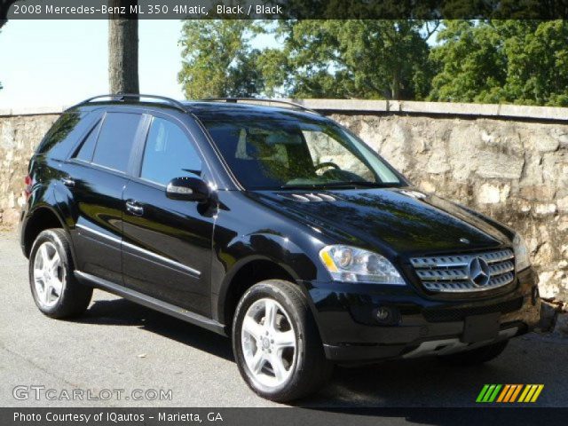 2008 Mercedes-Benz ML 350 4Matic in Black