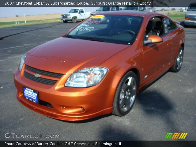 2007 Chevrolet Cobalt SS Supercharged Coupe in Sunburst Orange Metallic