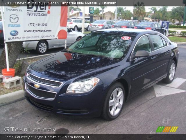 2010 Chevrolet Malibu LS Sedan in Imperial Blue Metallic