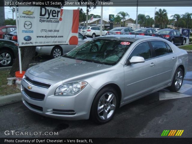 2010 Chevrolet Malibu LT Sedan in Silver Ice Metallic