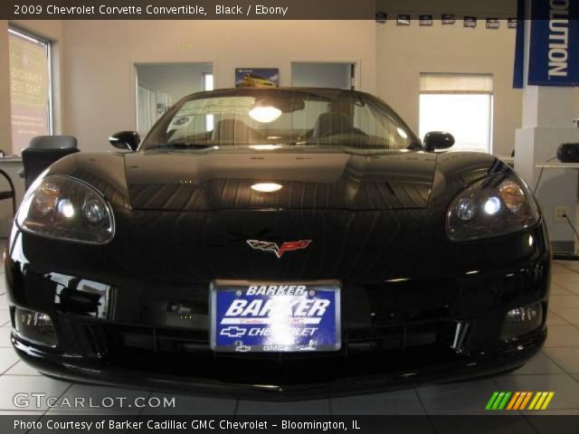 2009 Chevrolet Corvette Convertible in Black