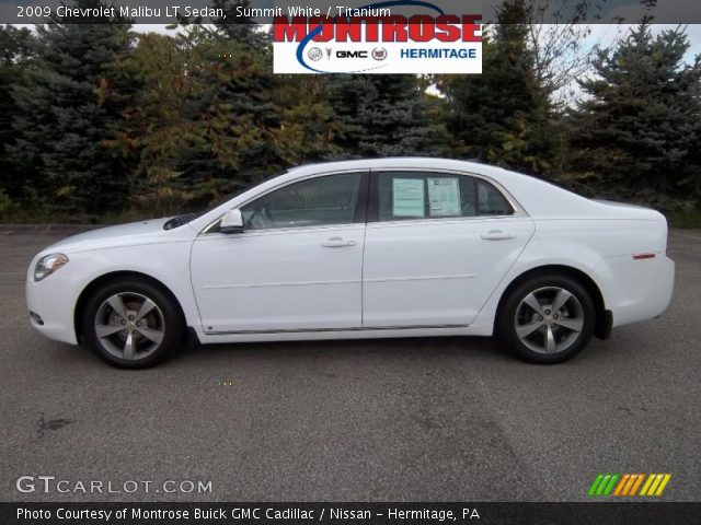 2009 Chevrolet Malibu LT Sedan in Summit White