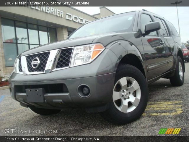 2007 Nissan Pathfinder S in Storm Gray