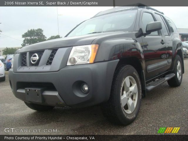 2006 Nissan Xterra SE in Super Black