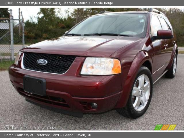 2006 Ford Freestyle Limited AWD in Merlot Metallic