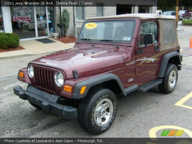 2001 Jeep Wrangler SE 4x4 in Sienna Pearl