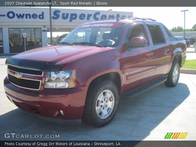 2007 Chevrolet Avalanche LT in Sport Red Metallic