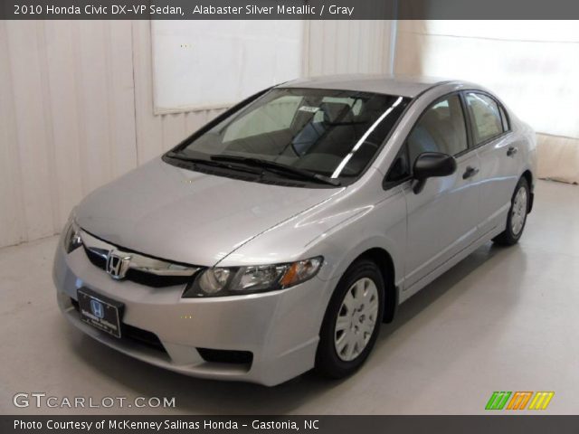 2010 Honda Civic DX-VP Sedan in Alabaster Silver Metallic