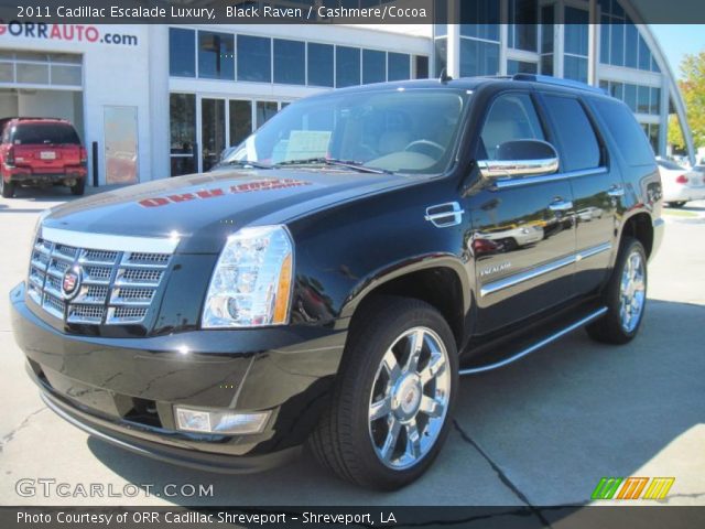 2011 Cadillac Escalade Luxury in Black Raven