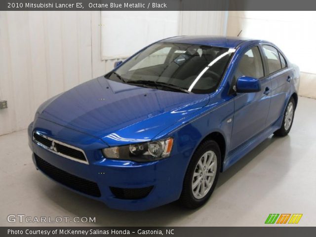 2010 Mitsubishi Lancer ES in Octane Blue Metallic