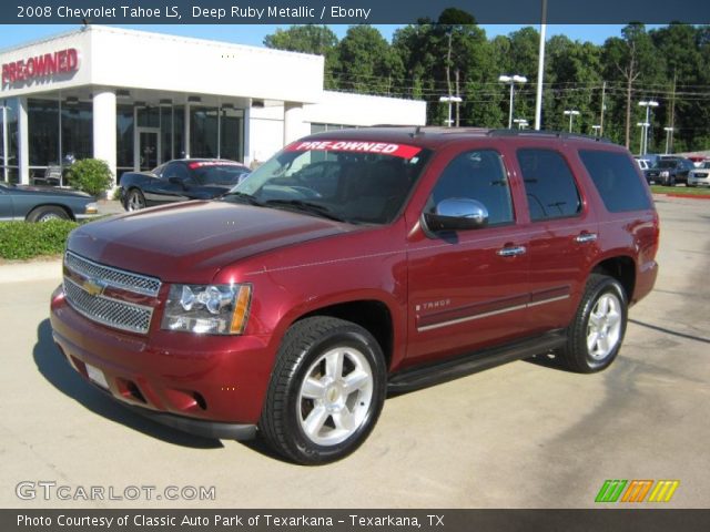 2008 Chevrolet Tahoe LS in Deep Ruby Metallic
